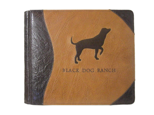 Powell Leather Handmade Album Dog Ranch