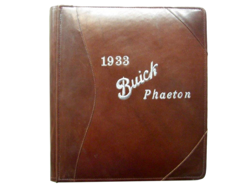 Powell Leather Custom Album  1933 Buick
